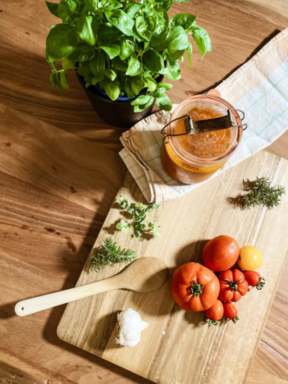 Rösttomatensauce aus dem Ofen